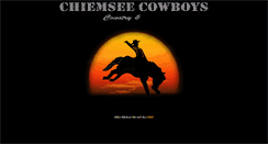 Desktop Screenshot of chiemsee-cowboys.de